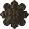 Ekena Millwork Katheryn Ceiling Medallion, Hand-Painted Stone Hearth Crackle, 18 1/8"OD x 1 1/4"P CM18KASHC - alternate 1